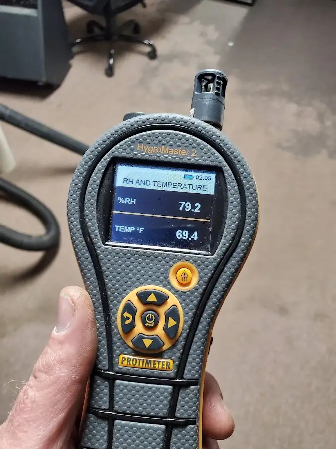 Moisture meter humidity assessment for Fire & Smoke Damage Restoration in Riverside